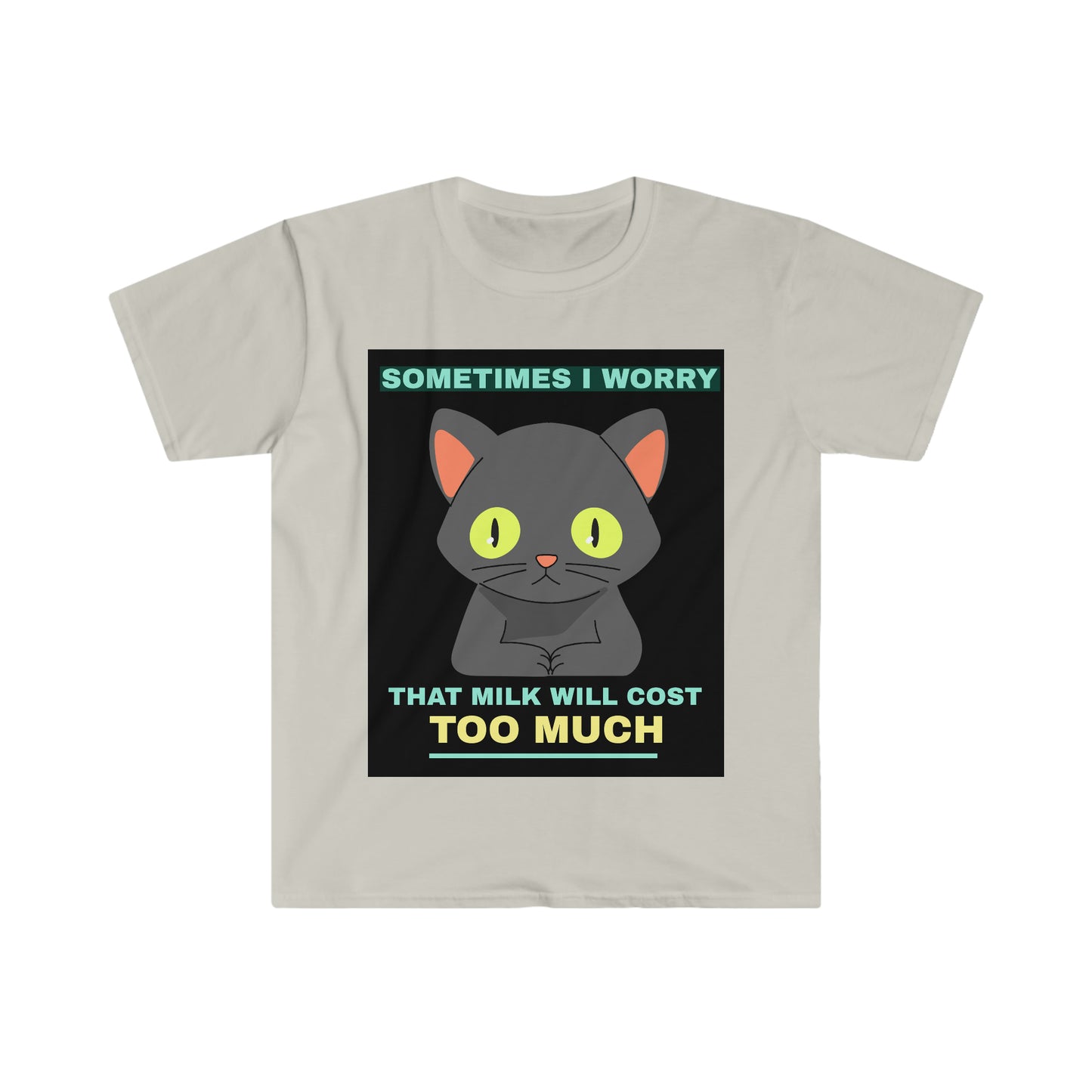 SOMETIMES I WORRY Unisex Softstyle T-Shirt