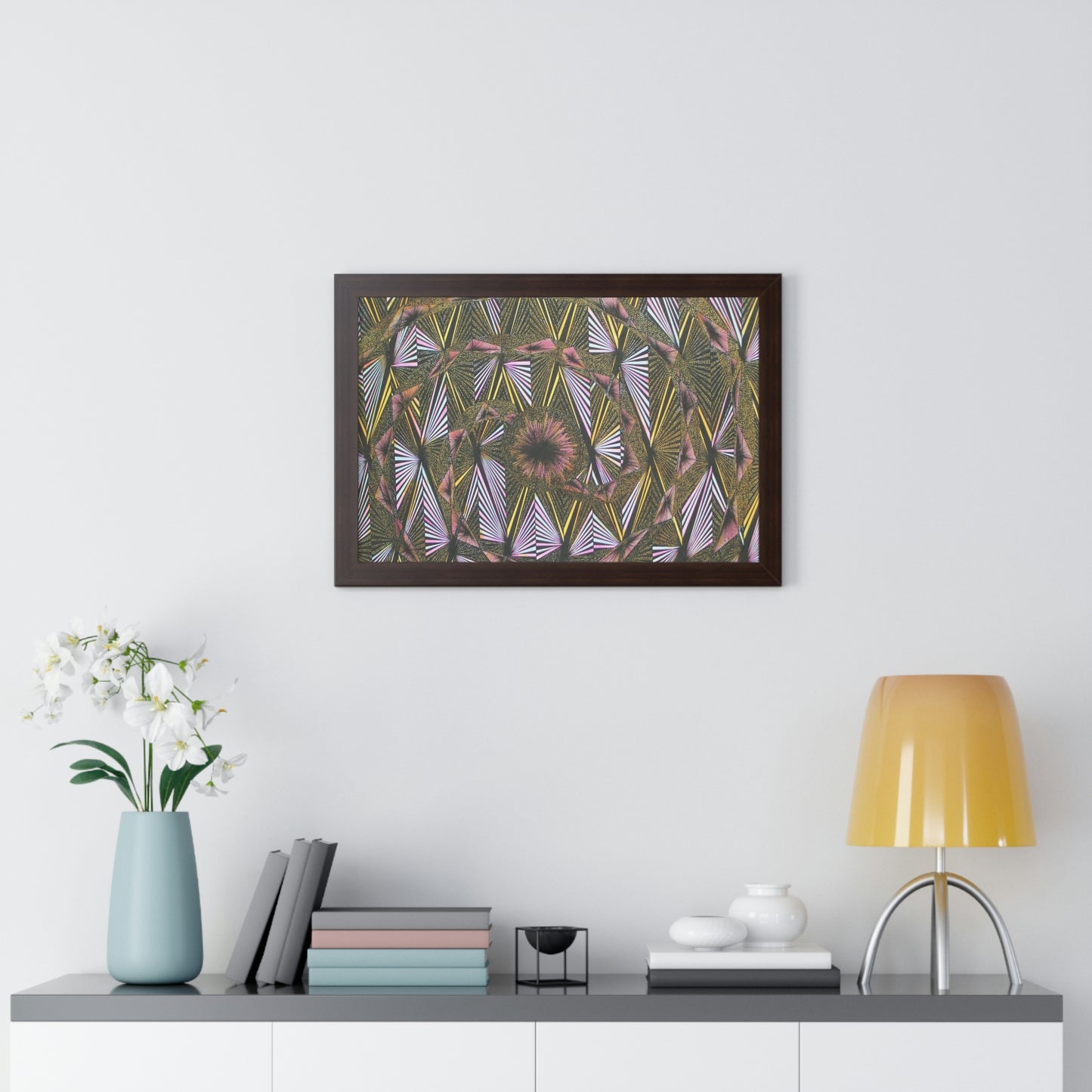 SOLAR SPECTRUM Framed Horizontal Poster