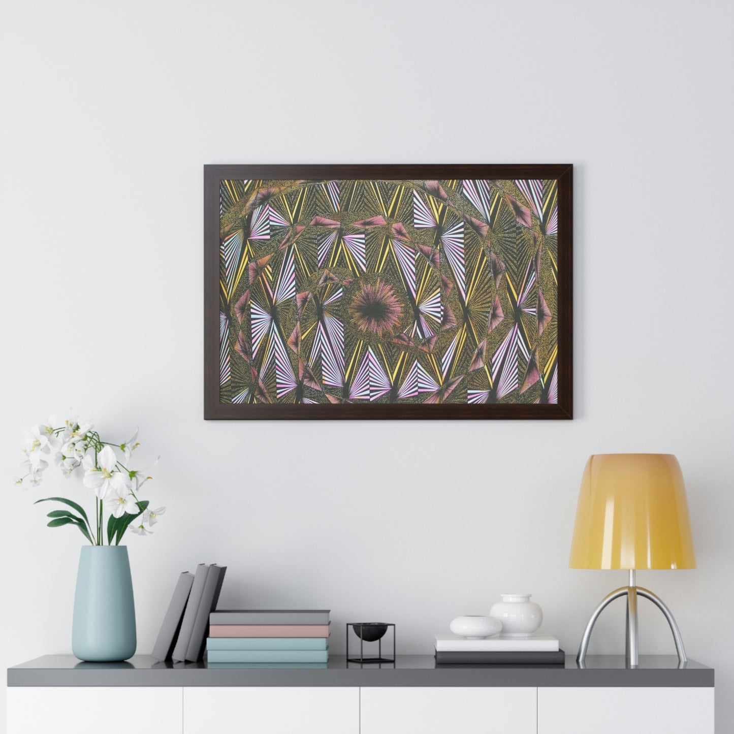 SOLAR SPECTRUM Framed Horizontal Poster