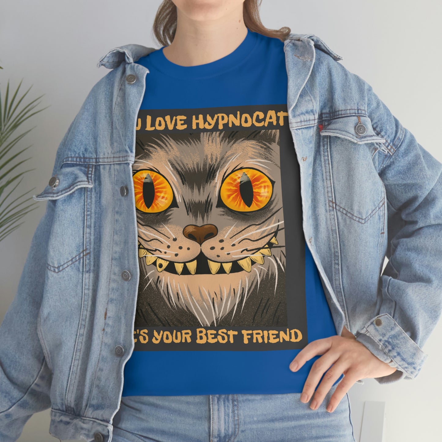 YOU LOVE HYPNOCAT Unisex Heavy Cotton Tee