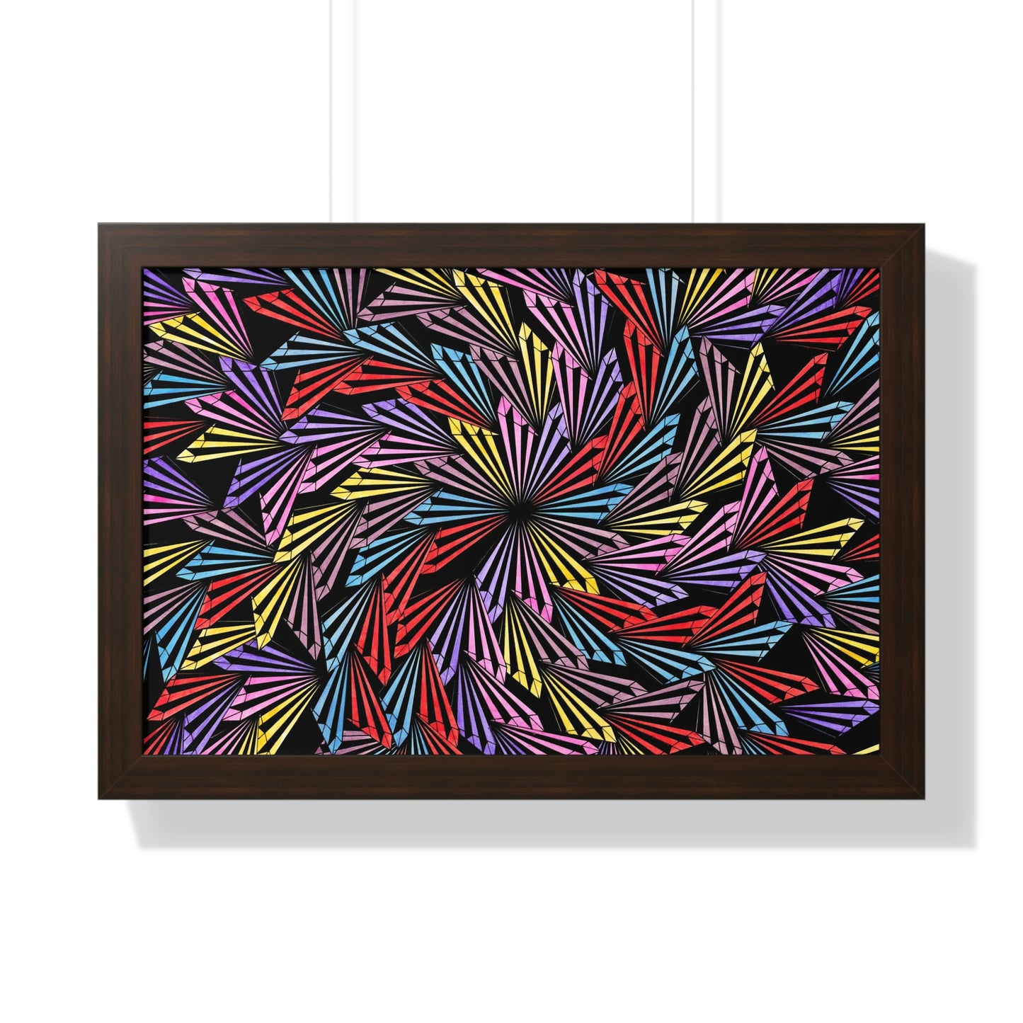 PINWHEEL Framed Horizontal Poster