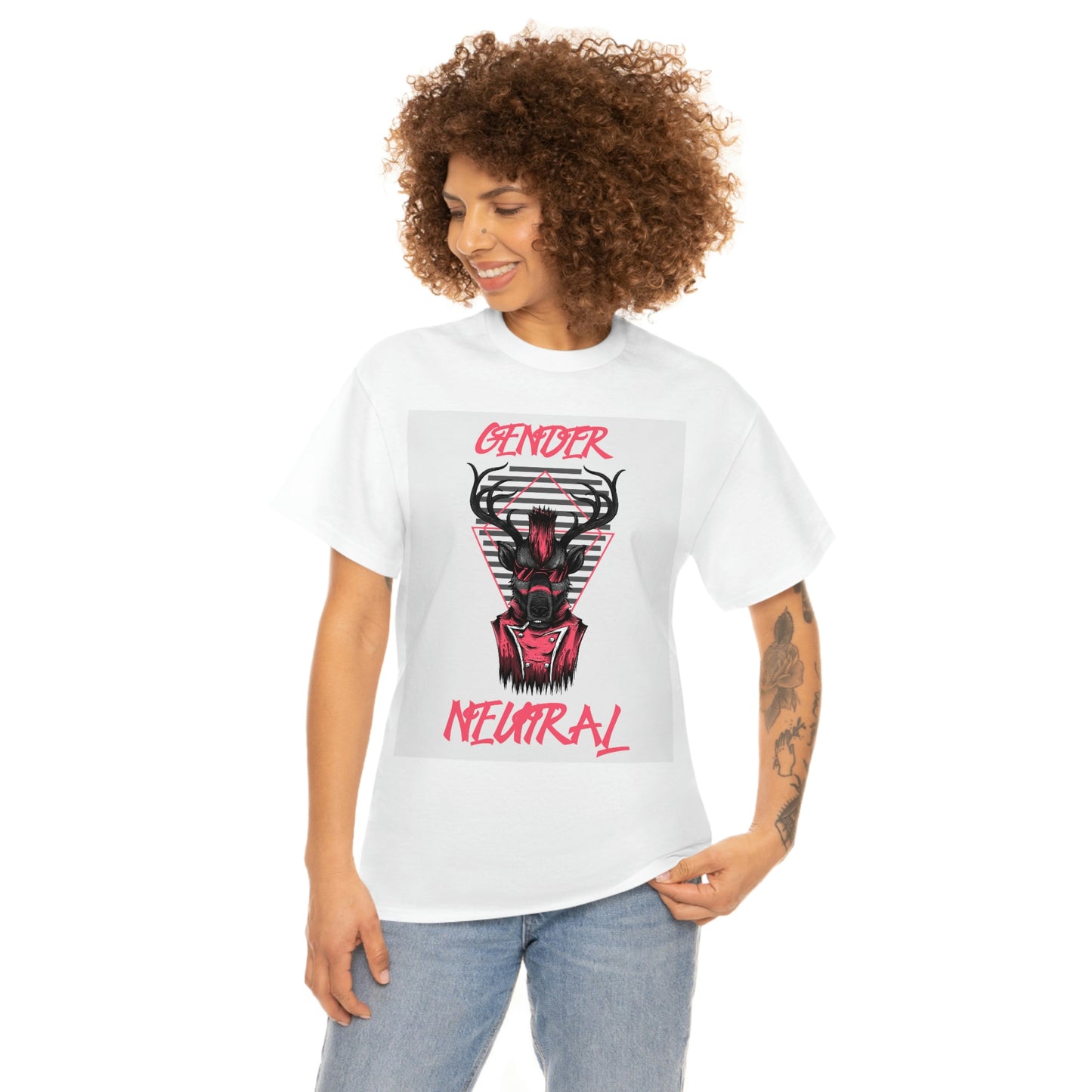 GENDER NEUTRAL Unisex Heavy Cotton Tee