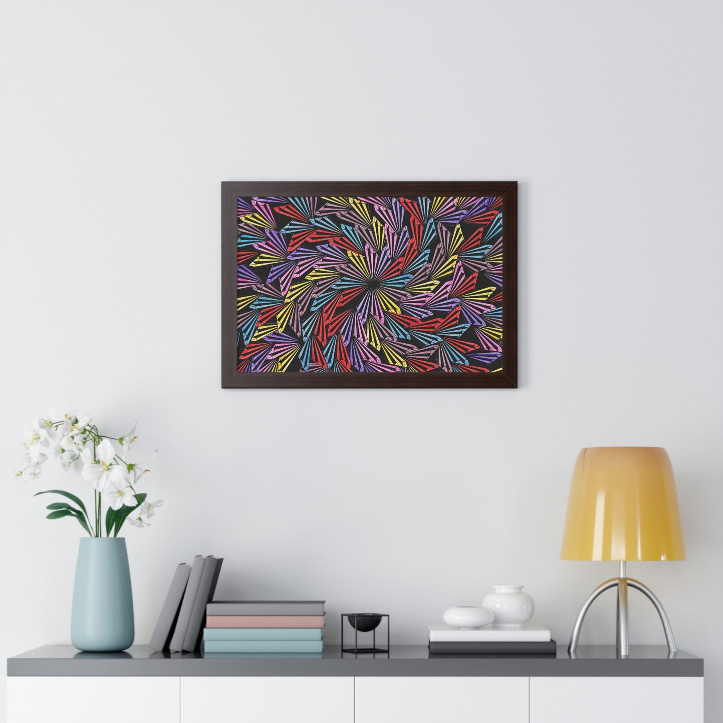 PINWHEEL Framed Horizontal Poster