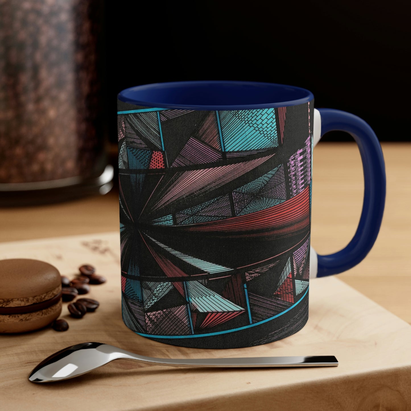 DUO MEGALOPOLIS Accent Coffee Mug, 11oz