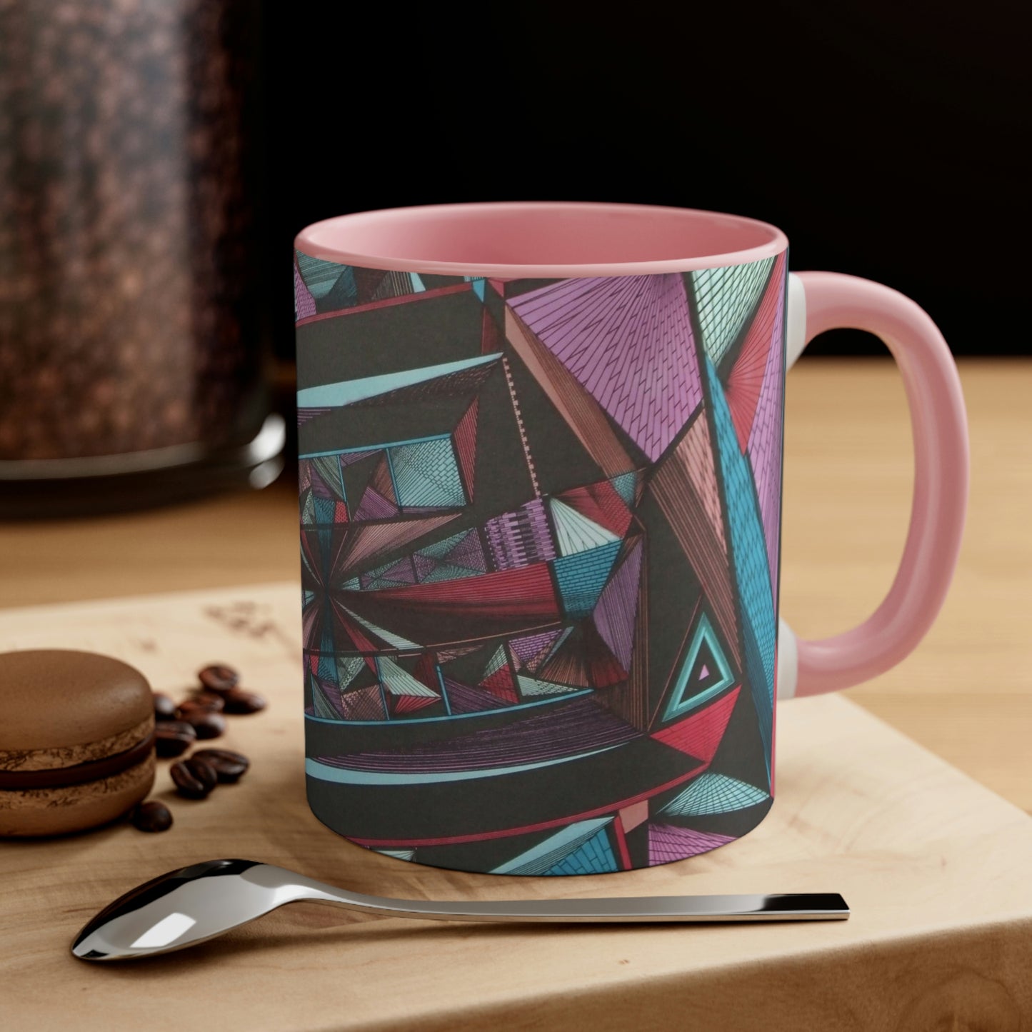 LIGHT DUO MEGALOPOLIS Accent Coffee Mug, 11oz