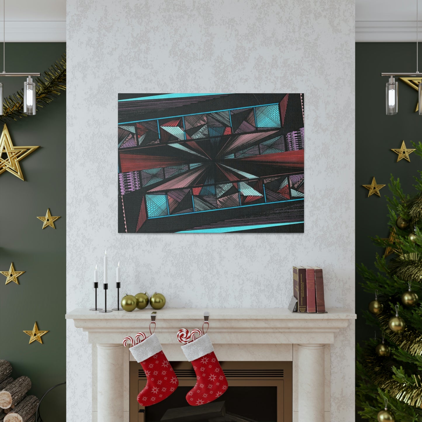 DUO MEGALOPOLIS Canvas Gallery Wraps