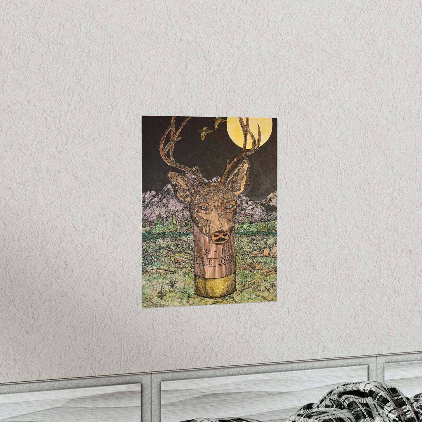 BUCKSHOT Premium Matte Vertical Posters