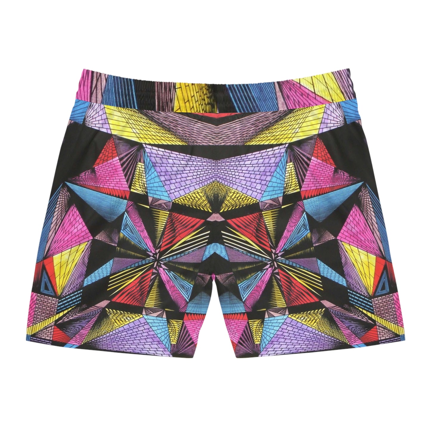 EDIFACE Men's Mid-Length Swim Shorts (AOP)