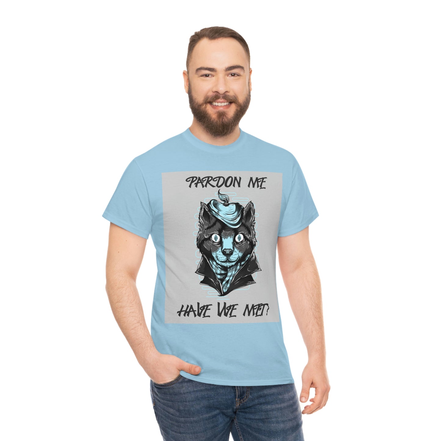 PARDON ME Unisex Heavy Cotton Tee