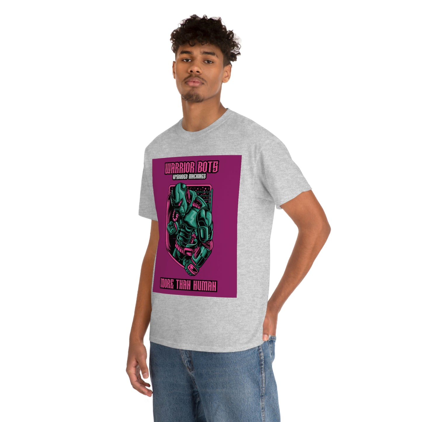 WARRIOR BOTS Unisex Heavy Cotton Tee