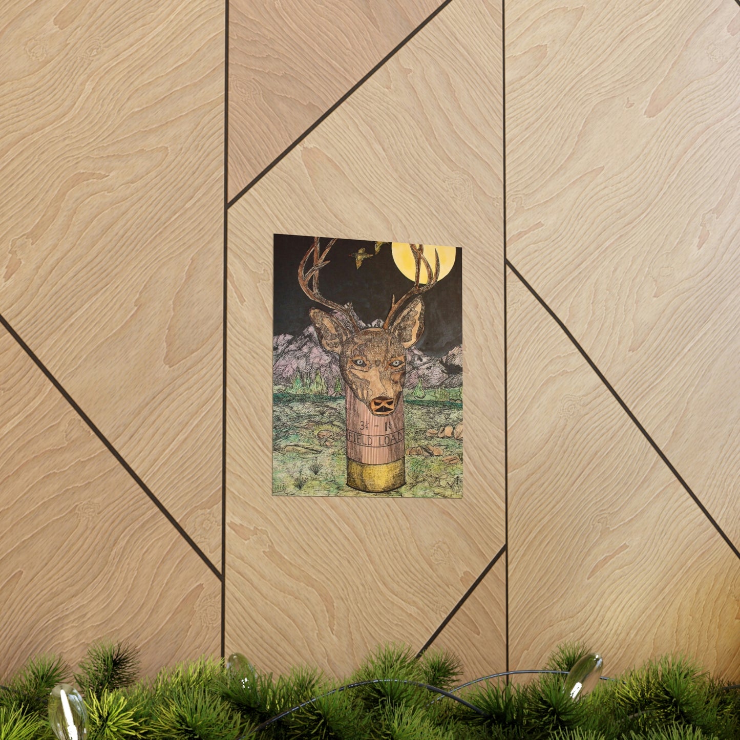BUCKSHOT Premium Matte Vertical Posters