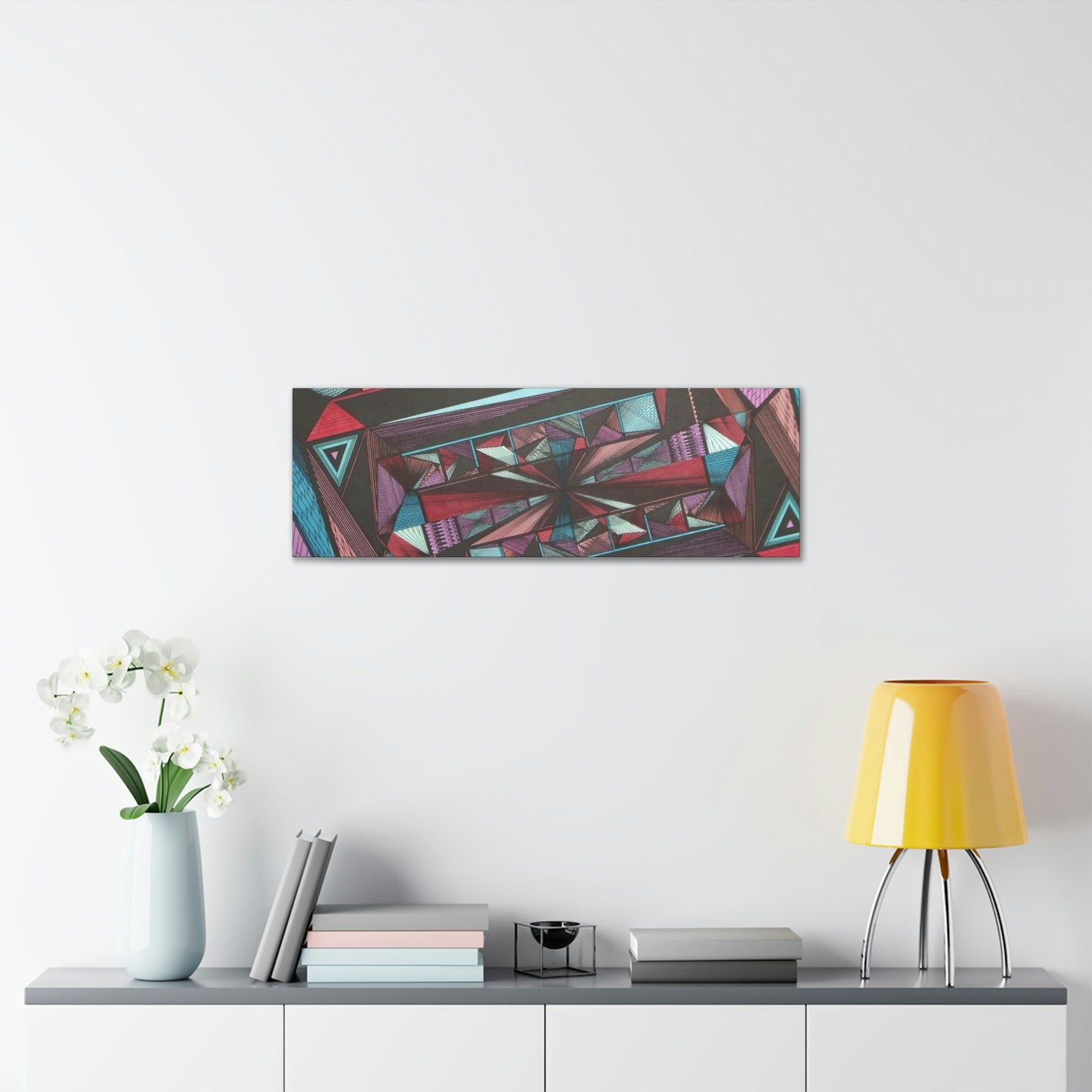 LIGHT DUO MEGALOPOLIS Canvas Gallery Wraps