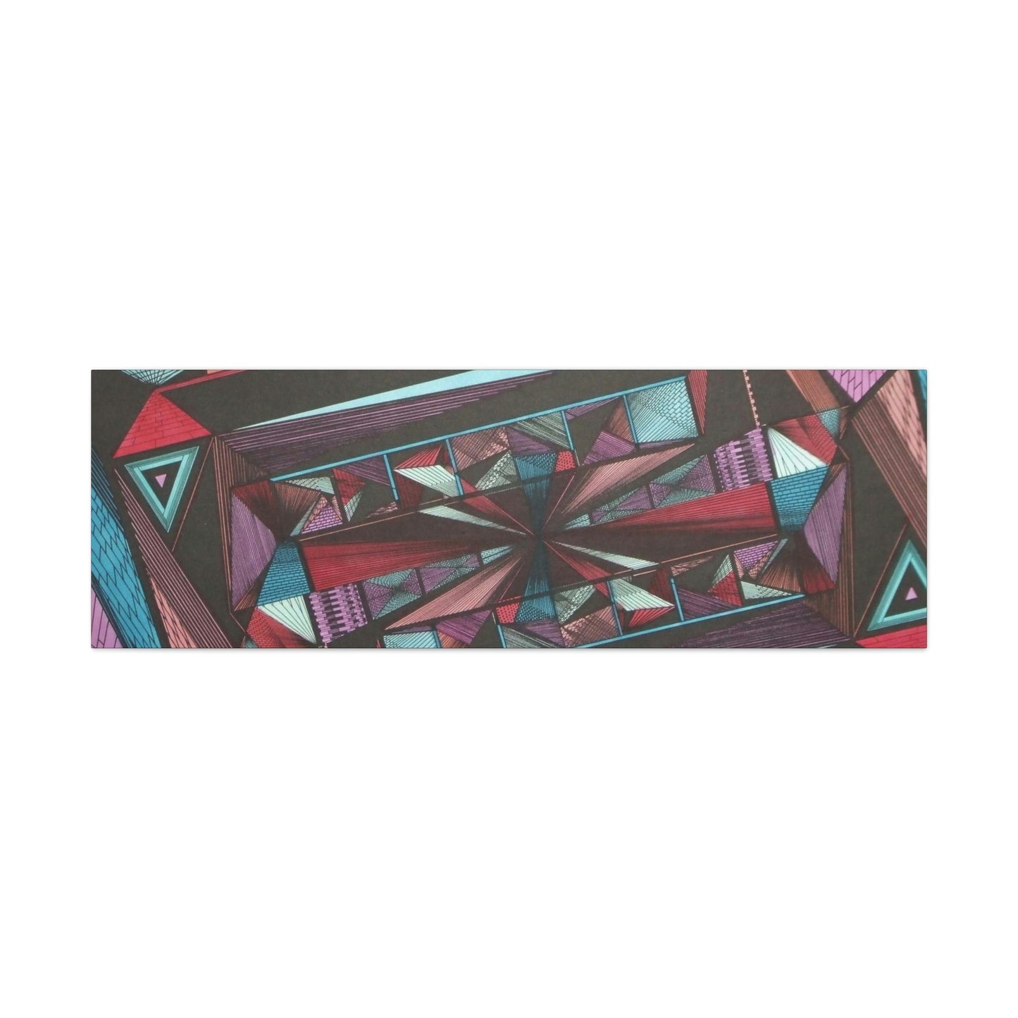 LIGHT DUO MEGALOPOLIS Canvas Gallery Wraps