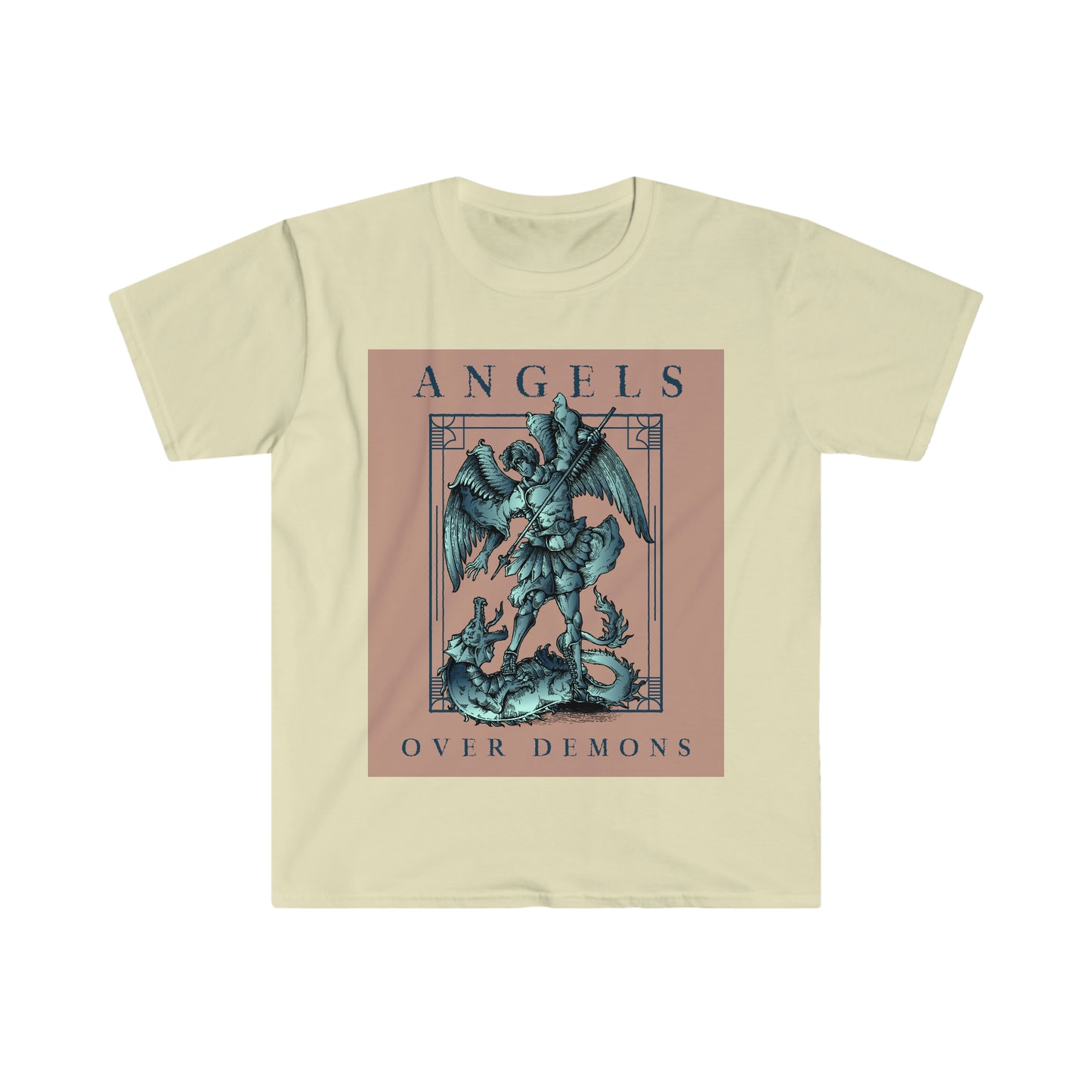 ANGELS OVER DEMONS Unisex Softstyle T-Shirt