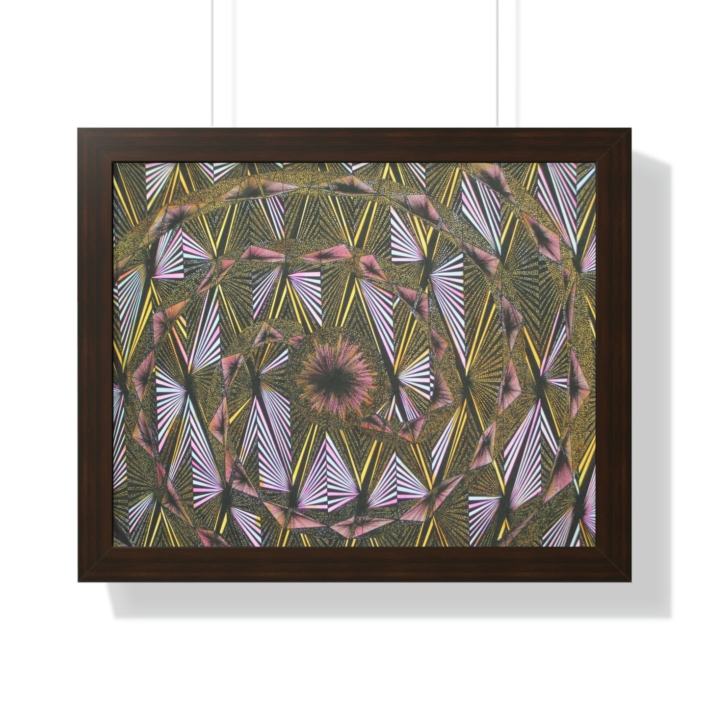 SOLAR SPECTRUM Framed Horizontal Poster