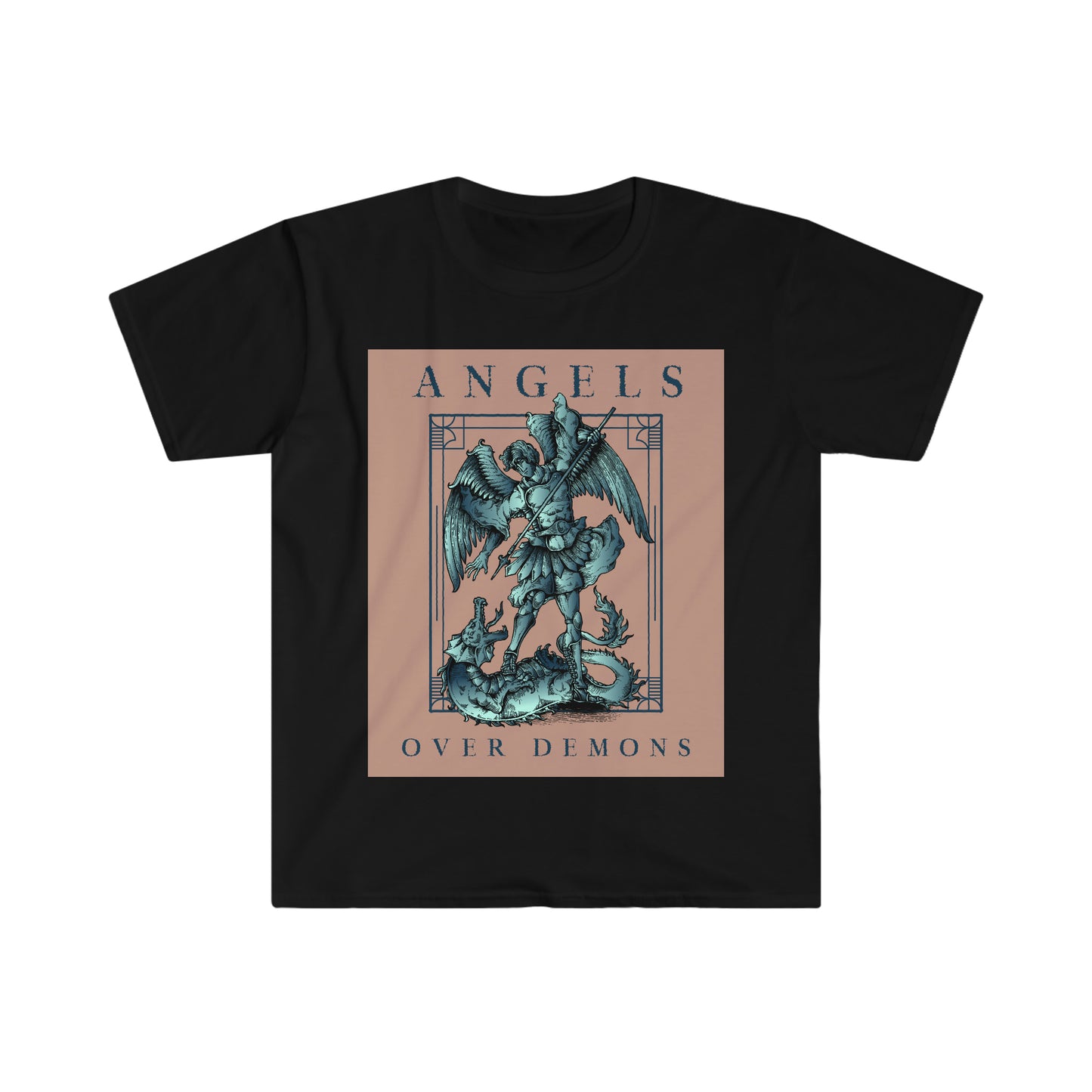 ANGELS OVER DEMONS Unisex Softstyle T-Shirt