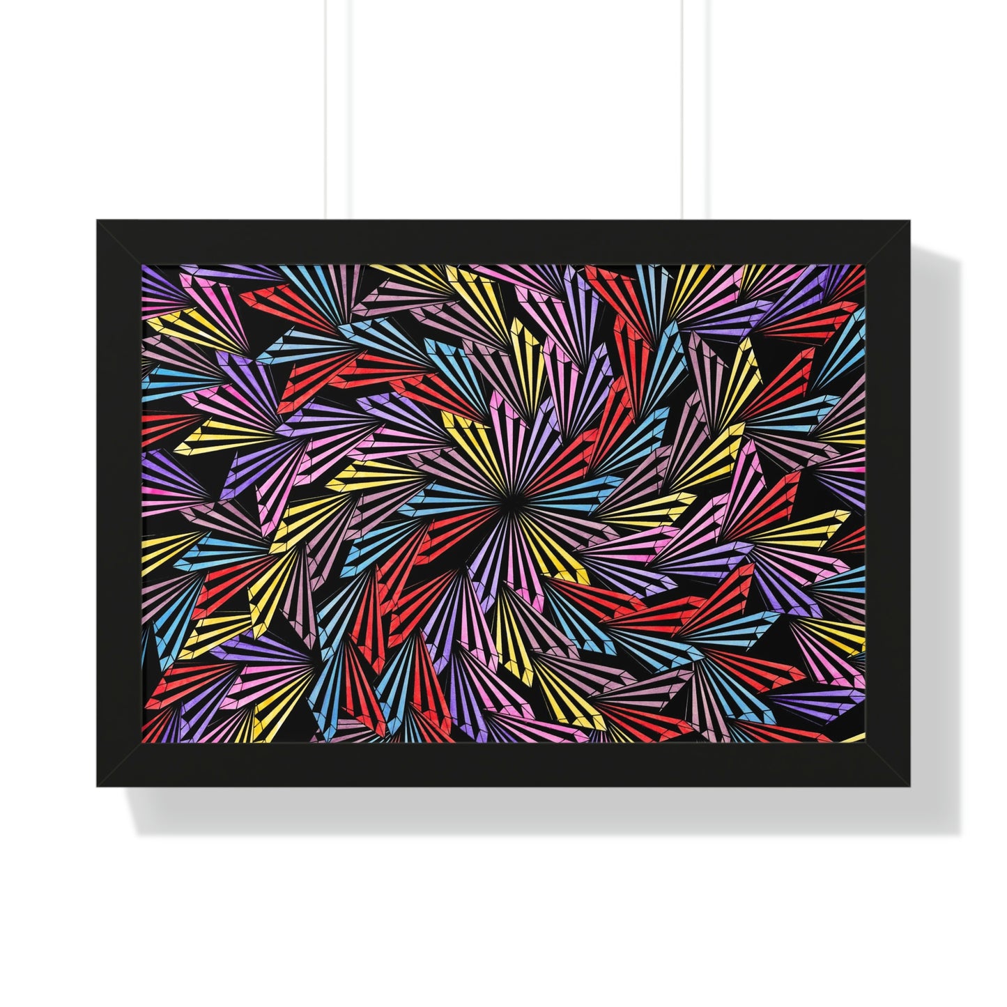 PINWHEEL Framed Horizontal Poster