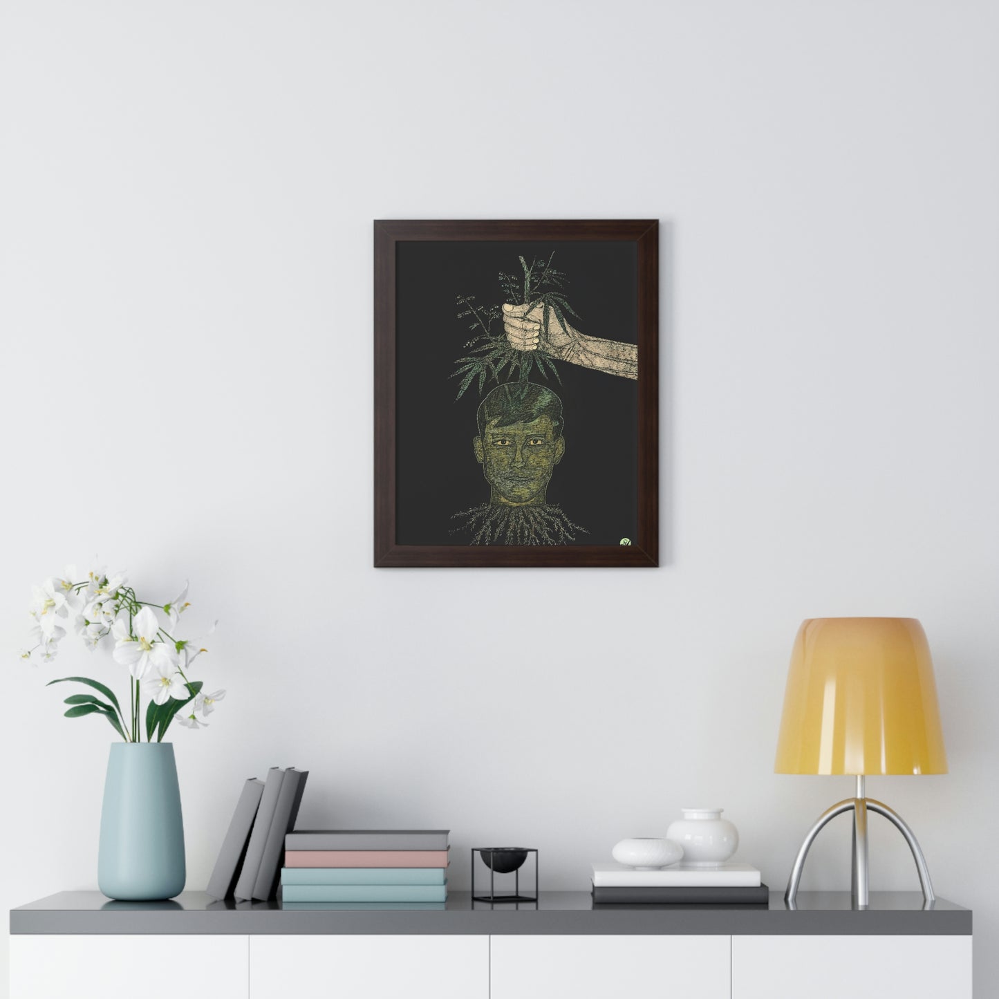 POTHEAD Framed Vertical Poster
