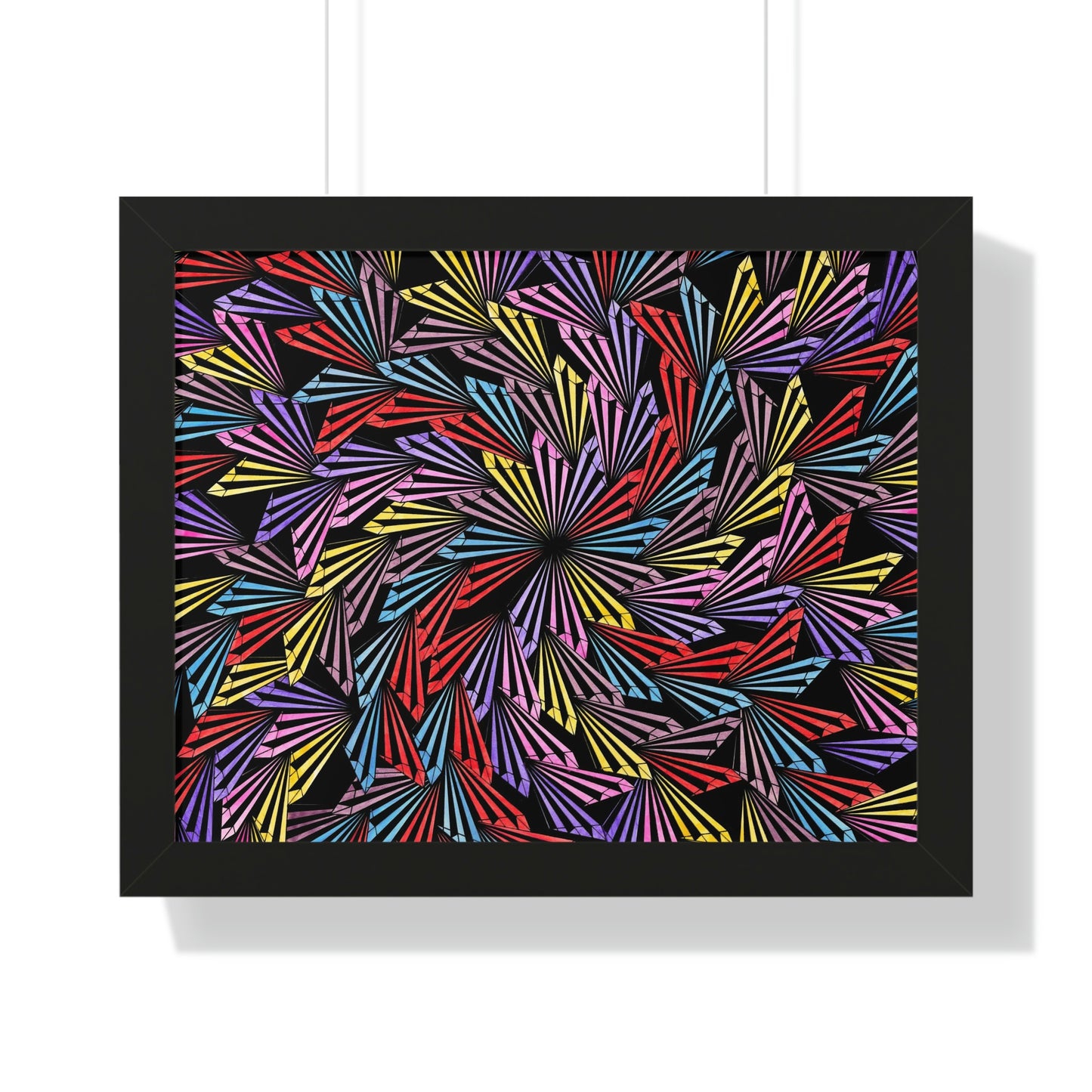 PINWHEEL Framed Horizontal Poster