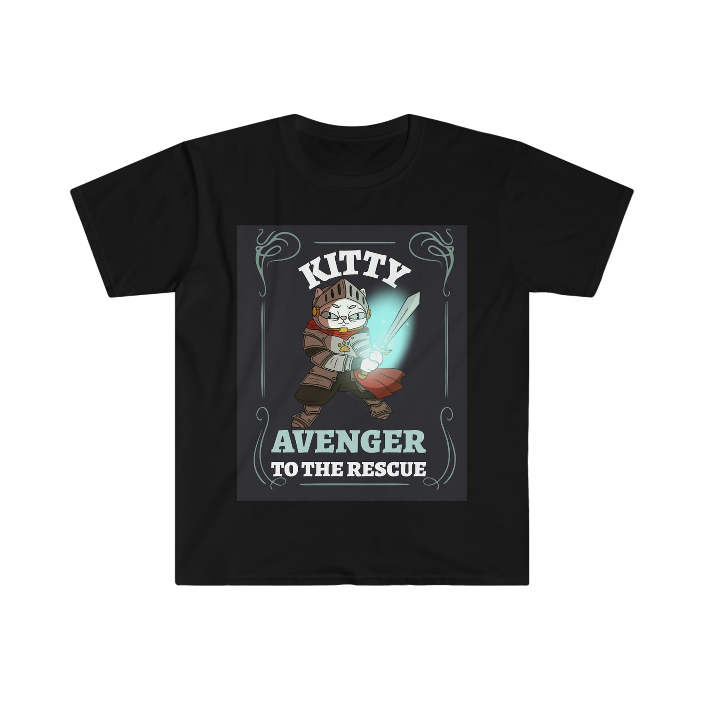 KITTY AVENGER Unisex Softstyle T-Shirt