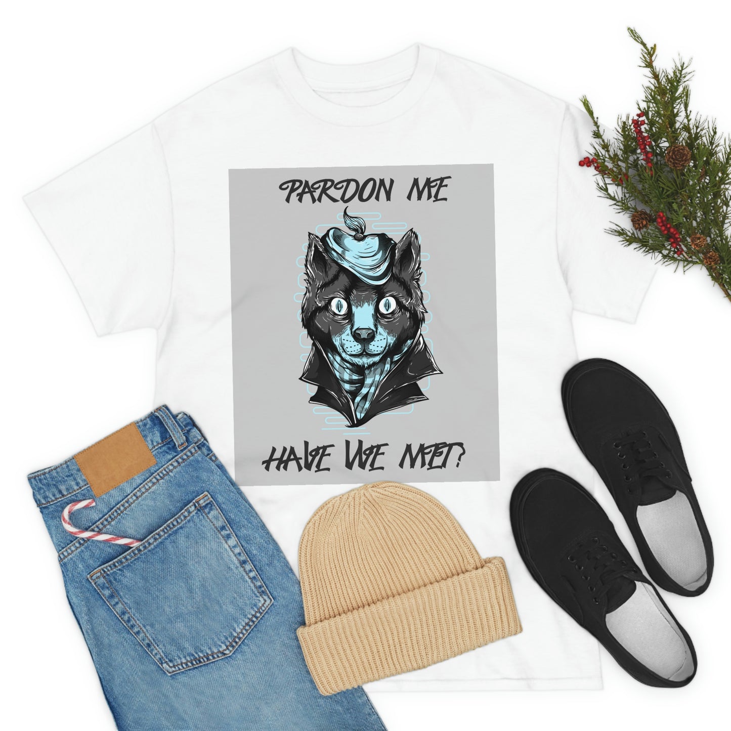 PARDON ME Unisex Heavy Cotton Tee