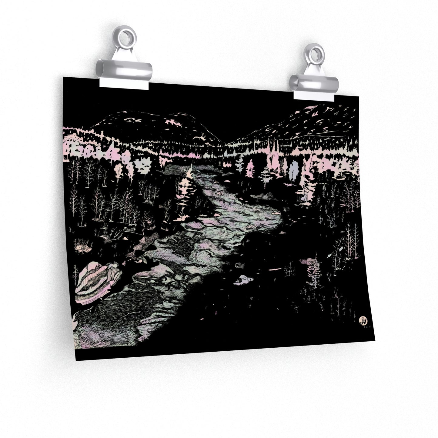 WONDERLUST Premium Matte horizontal posters