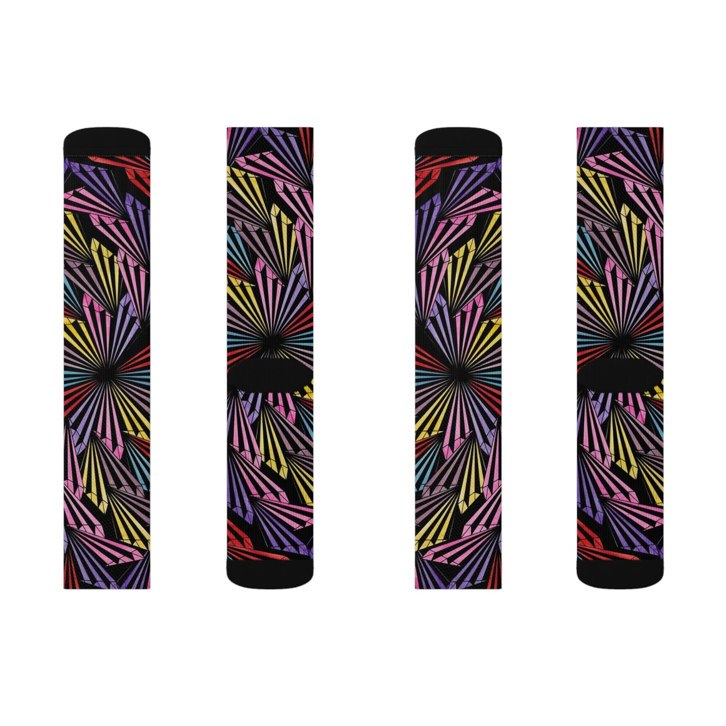 PINWHEEL Sublimation Socks