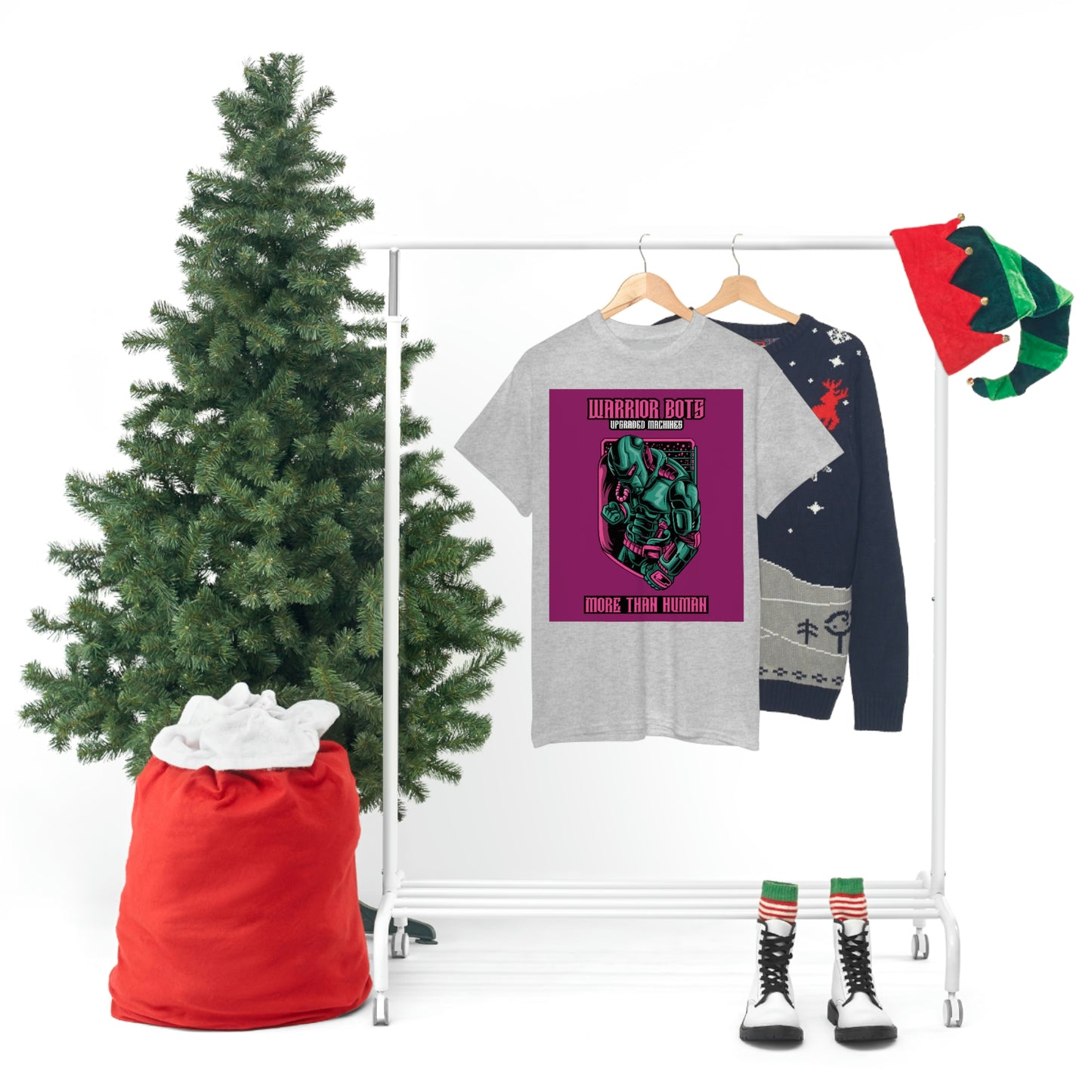 WARRIOR BOTS Unisex Heavy Cotton Tee