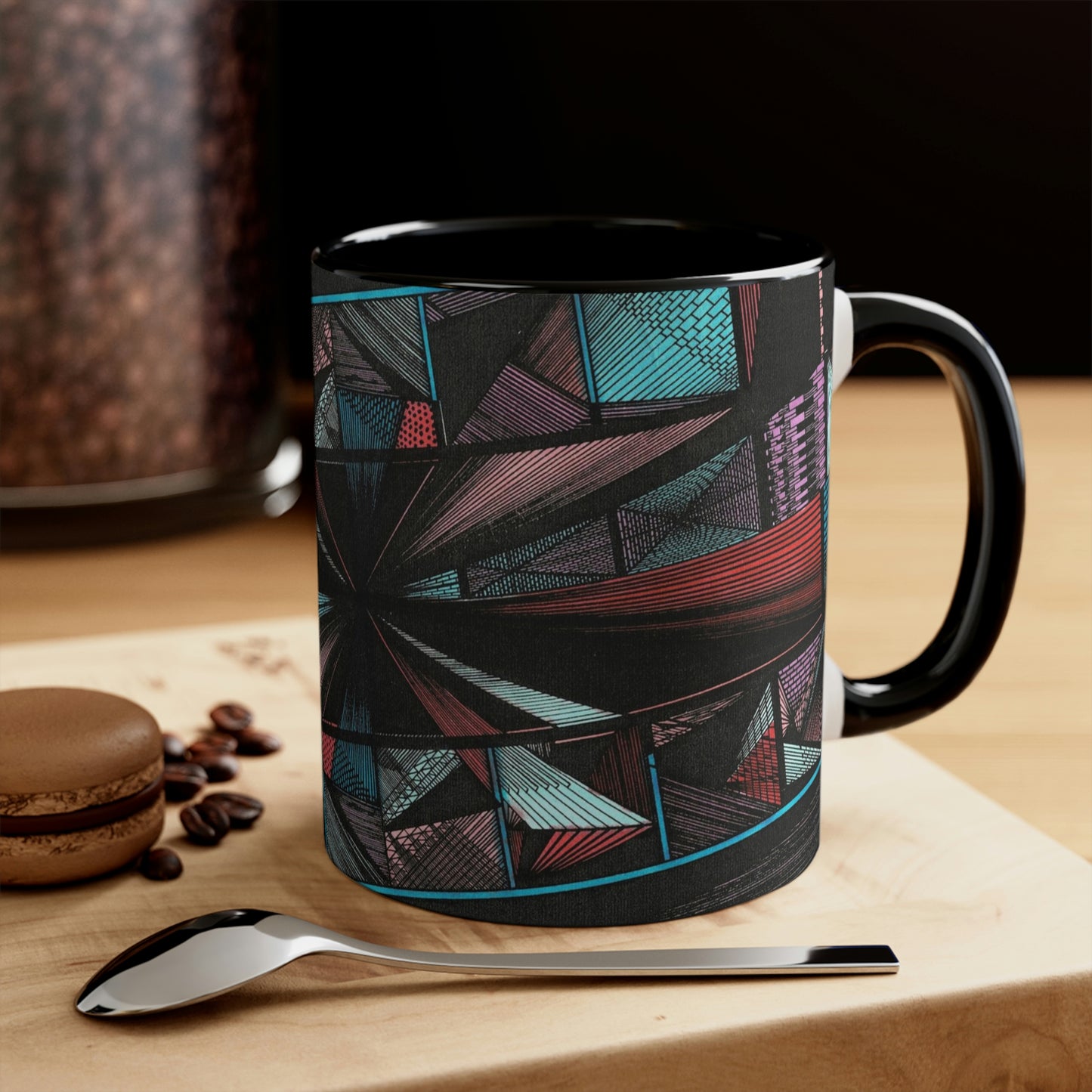 DUO MEGALOPOLIS Accent Coffee Mug, 11oz