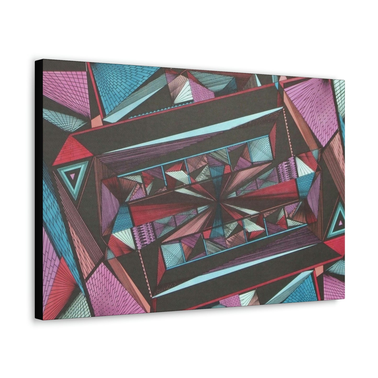 LIGHT DUO MEGALOPOLIS Canvas Gallery Wraps