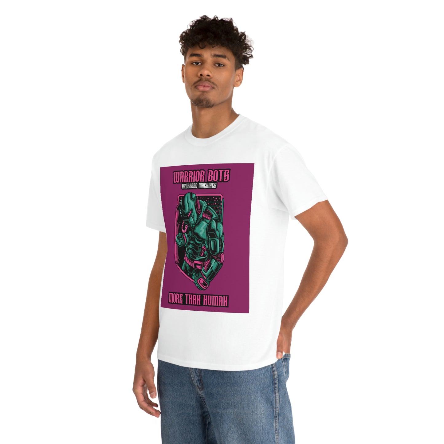 WARRIOR BOTS Unisex Heavy Cotton Tee