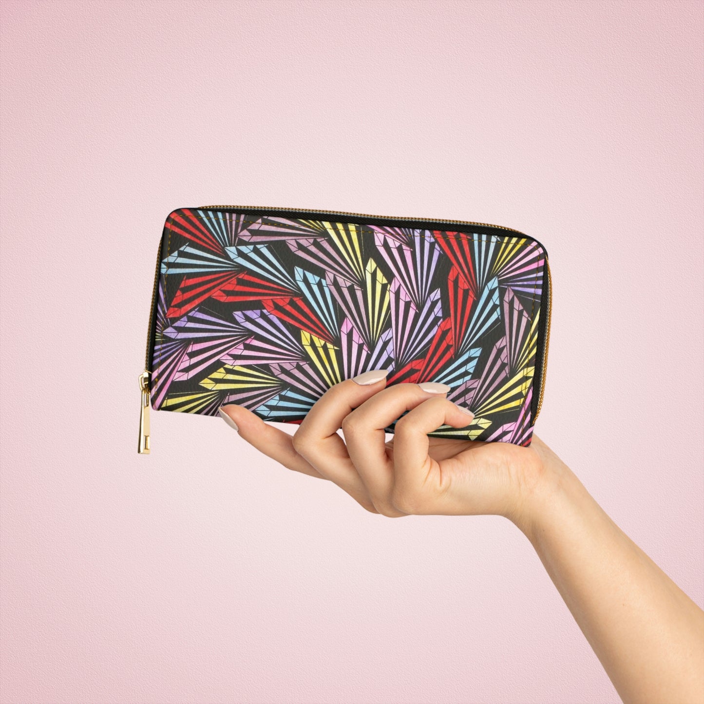 PINWHEEL Zipper Wallet