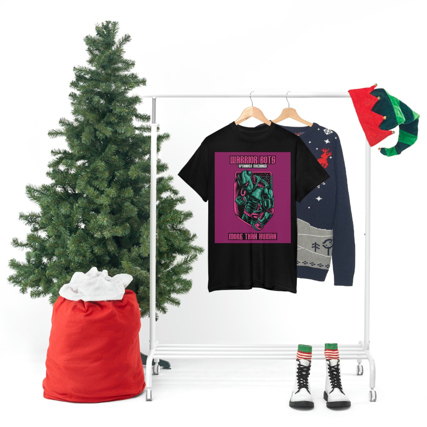 WARRIOR BOTS Unisex Heavy Cotton Tee