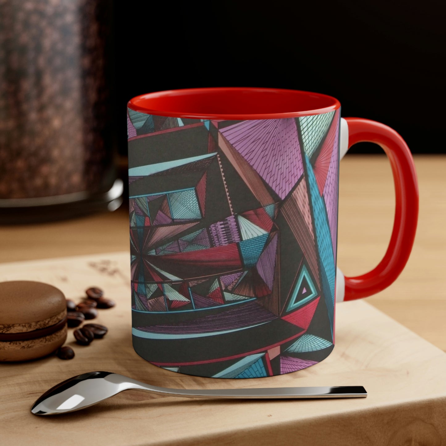LIGHT DUO MEGALOPOLIS Accent Coffee Mug, 11oz