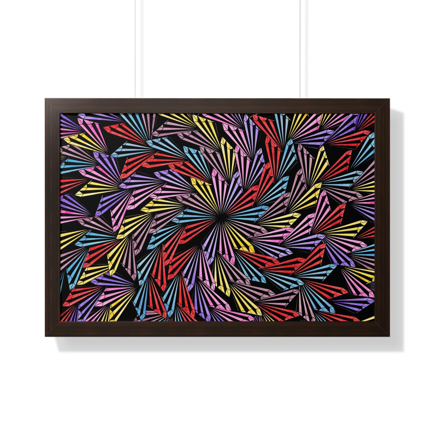 PINWHEEL Framed Horizontal Poster