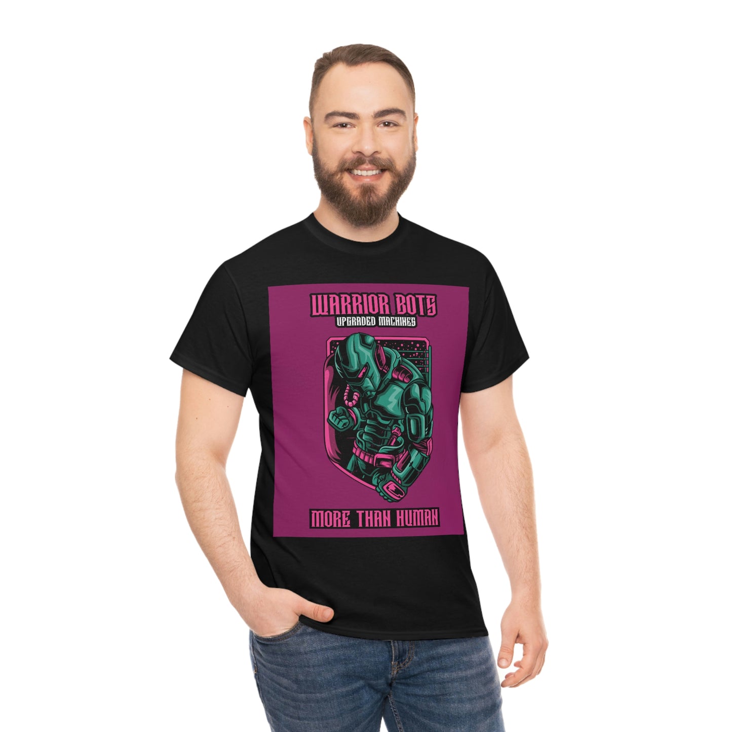 WARRIOR BOTS Unisex Heavy Cotton Tee