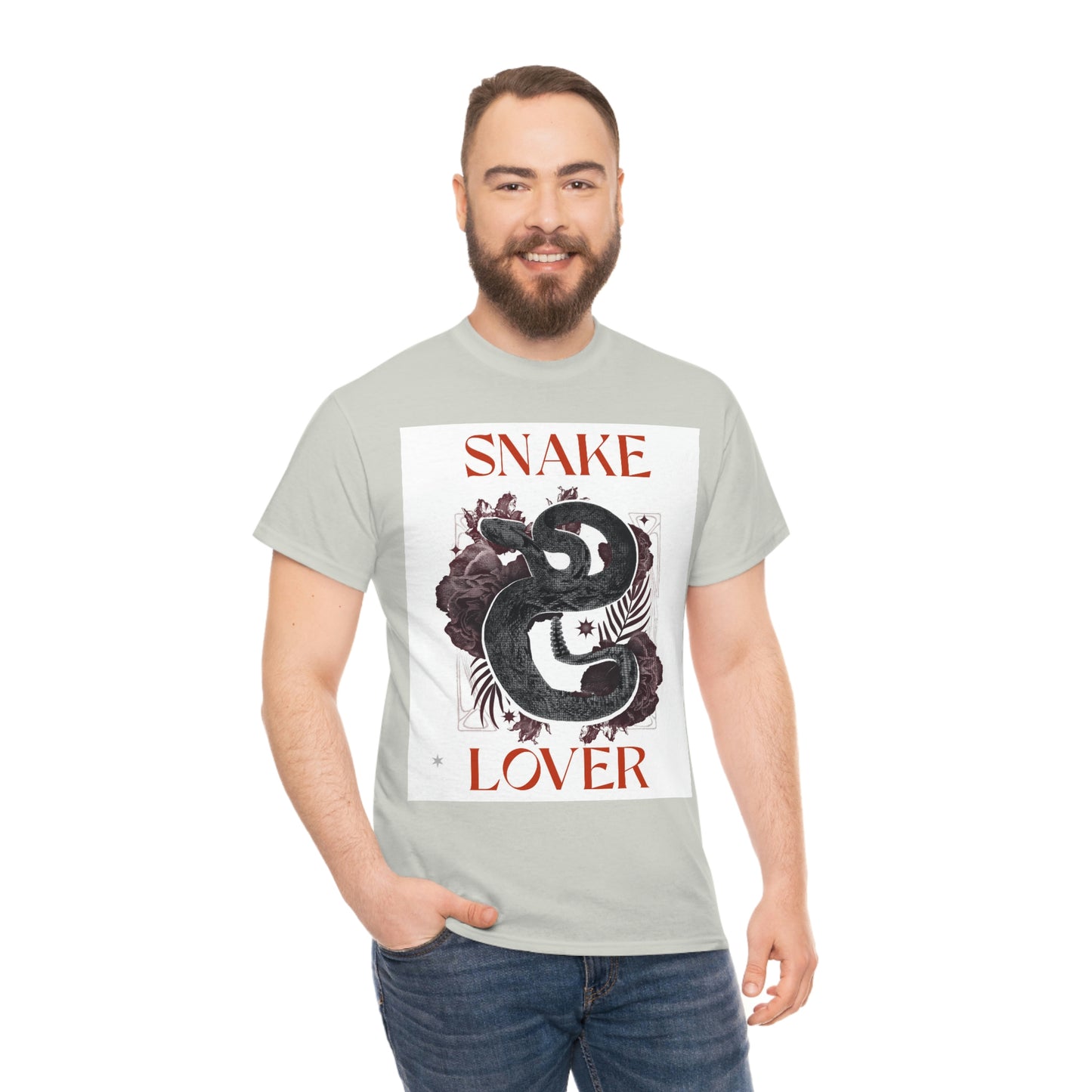 SNAKE LOVER Unisex Heavy Cotton Tee