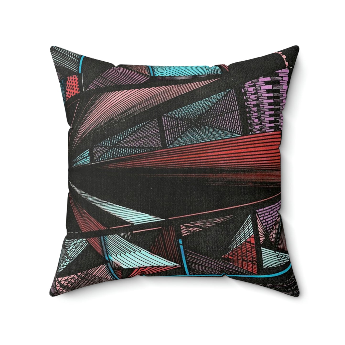 DUO MEGALOPOLIS Spun Polyester Square Pillow