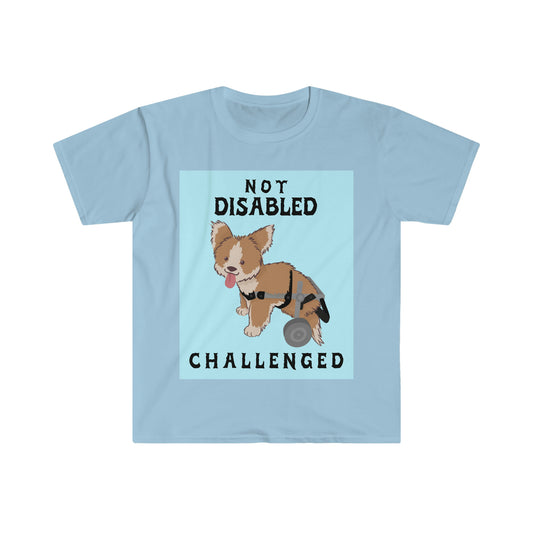 NOT DISABLED Unisex Softstyle T-Shirt