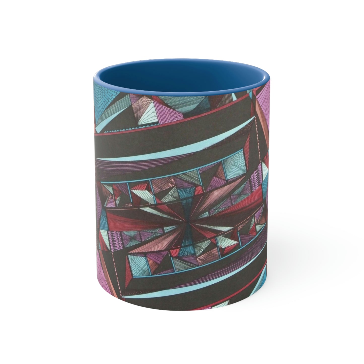 LIGHT DUO MEGALOPOLIS Accent Coffee Mug, 11oz