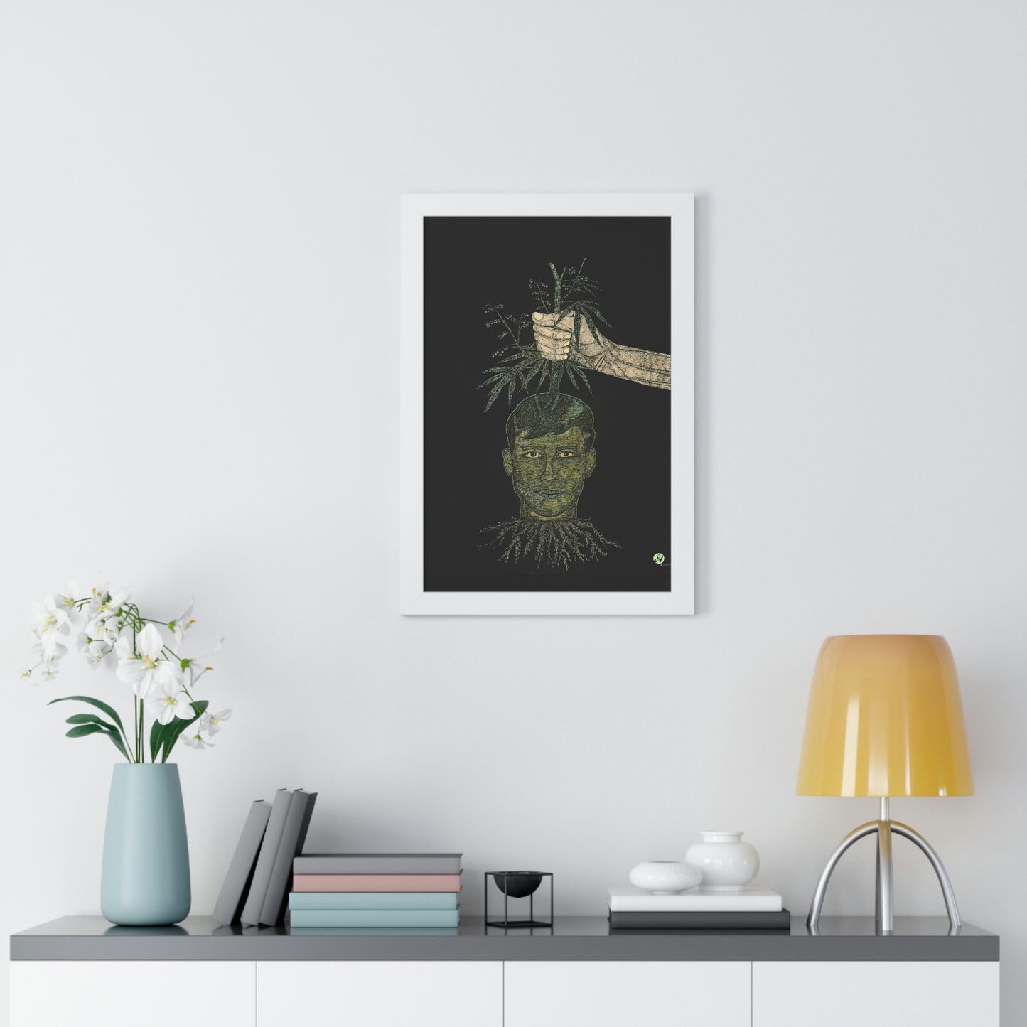 POTHEAD Framed Vertical Poster