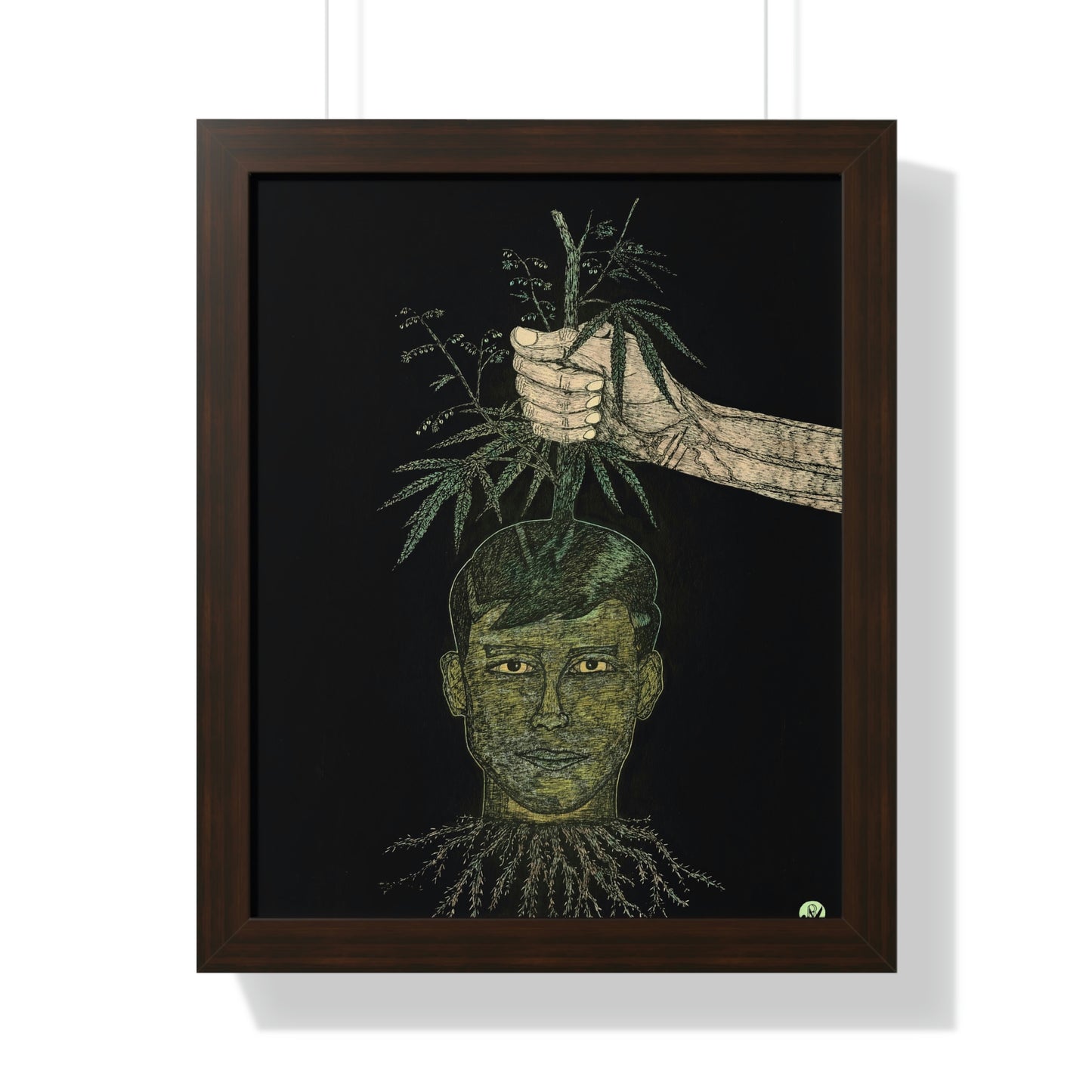 POTHEAD Framed Vertical Poster