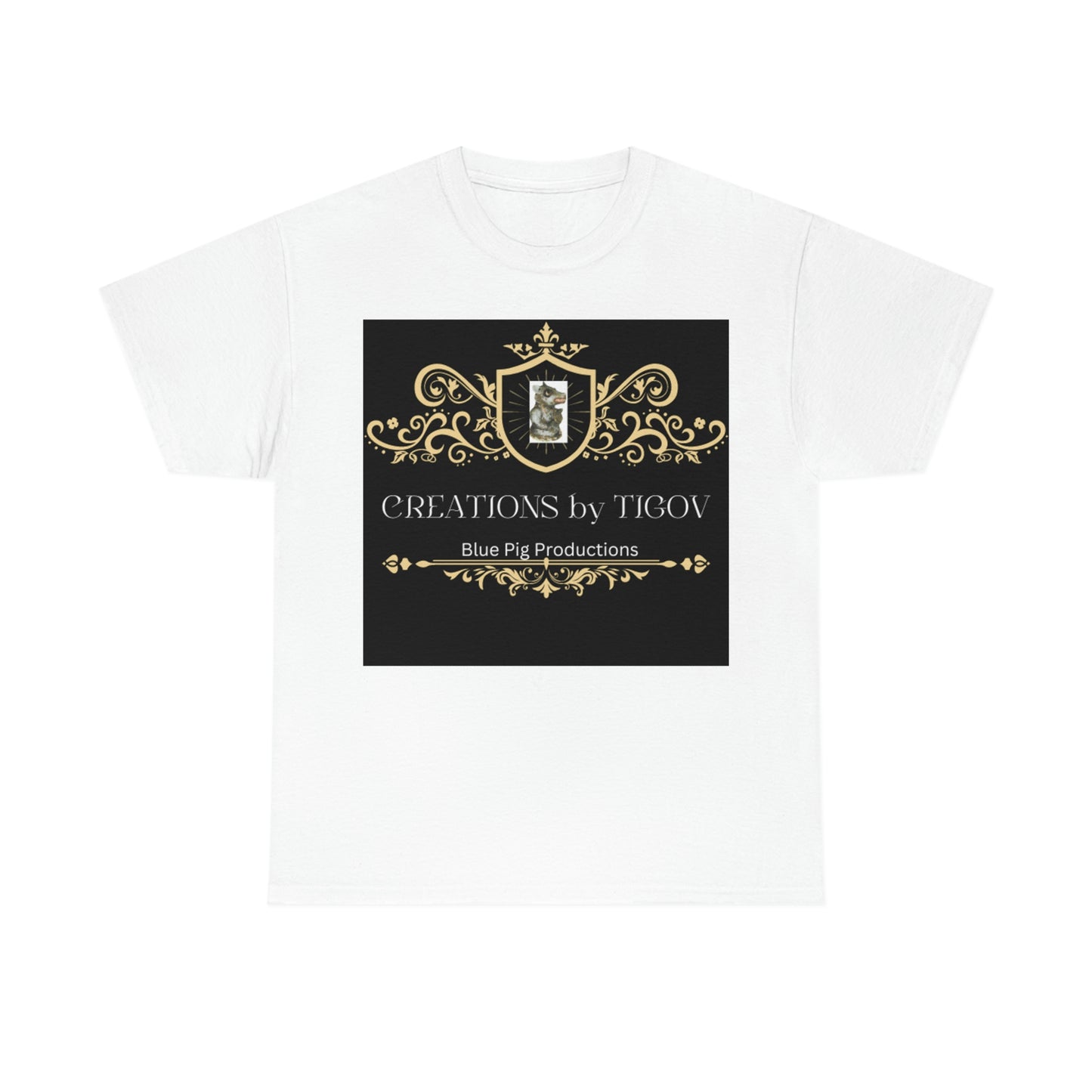 CREATIONS BY TIGOV Unisex Heavy Cotton Tee